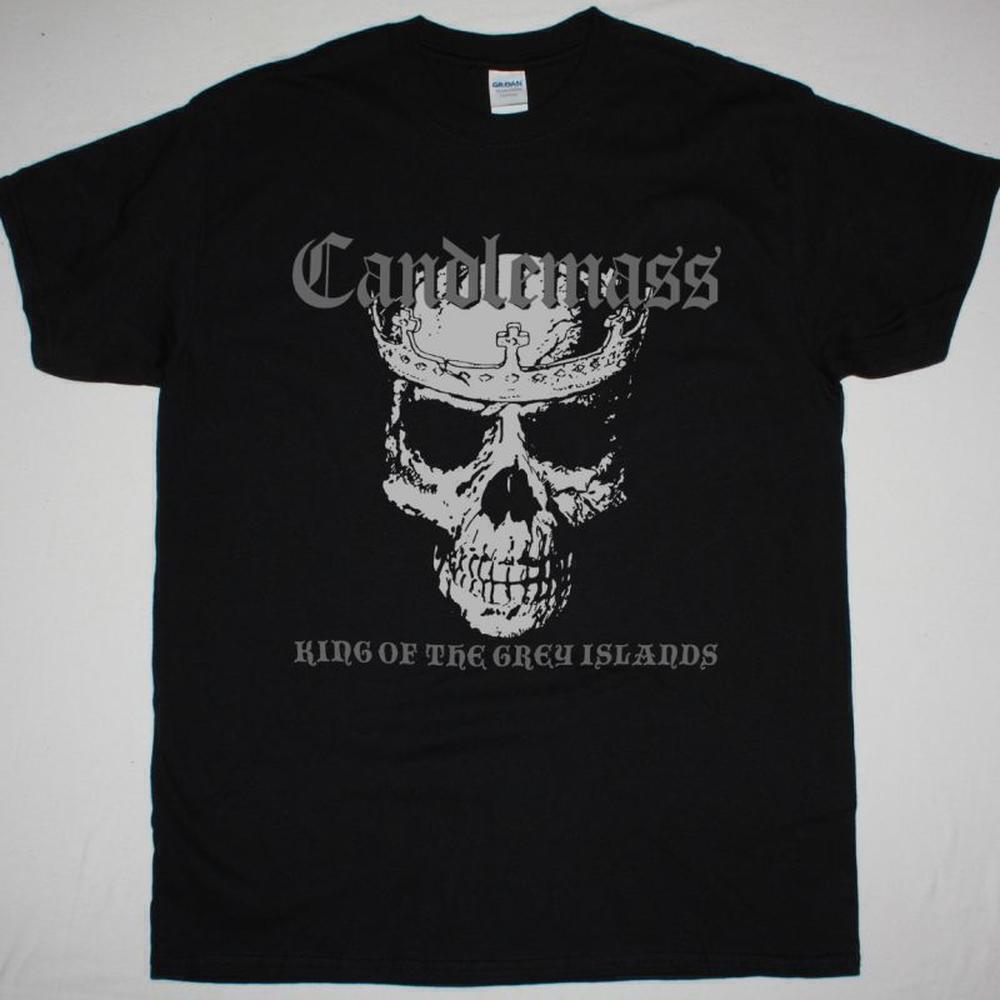 Candlemass King Of The Grey Islands Doom Metal Black T-Shirt